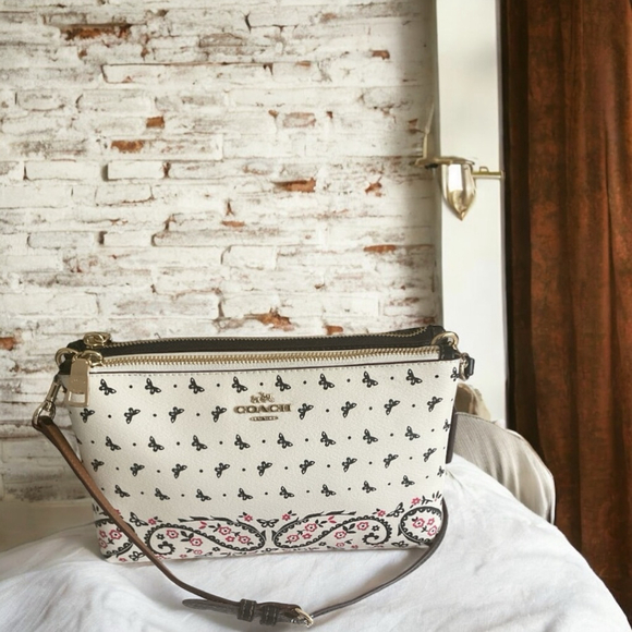 Coach Handbags - Coach Butterfly Bandanna Lyla Crossbody Bag NWT